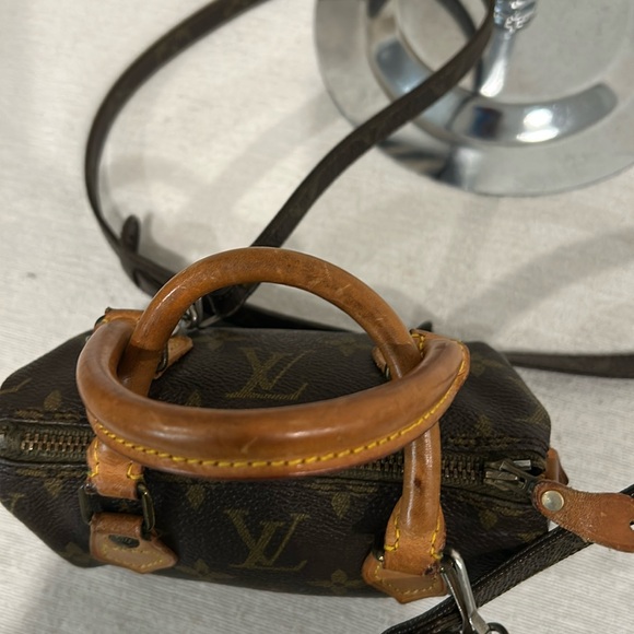LOUIS VUITTON Monogram Mini Speedy Hand Bag 2way M41534 LV Auth 75479 - Picture 6 of 14